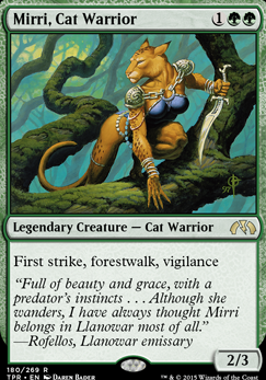 Featured card: Mirri, Cat Warrior