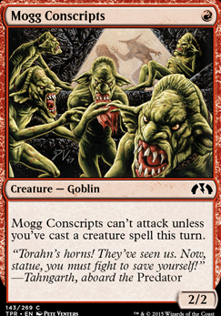 Featured card: Mogg Conscripts