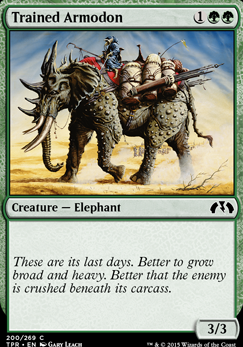 Featured card: Trained Armodon