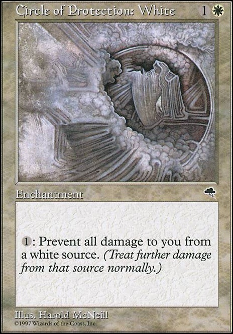 Featured card: Circle of Protection: White