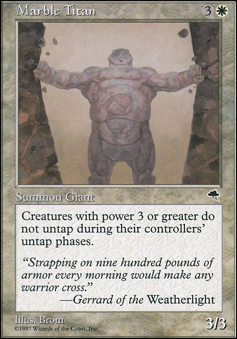 Featured card: Marble Titan