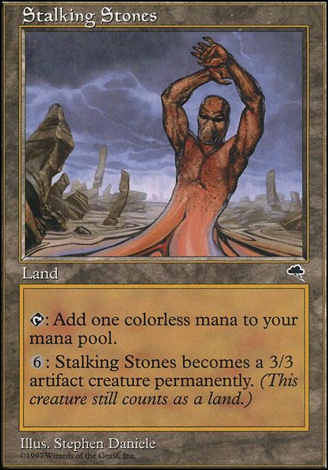 Stalking Stones feature for THE 2ND MANLIEST 95 LAND EDH DECK YOU'LL EVER SEE