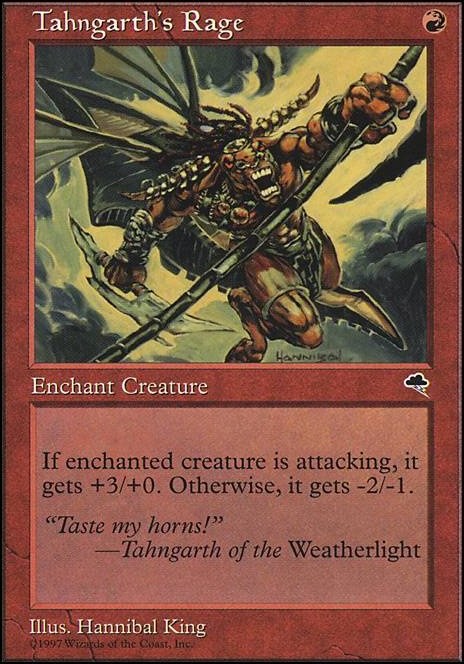 Featured card: Tahngarth's Rage