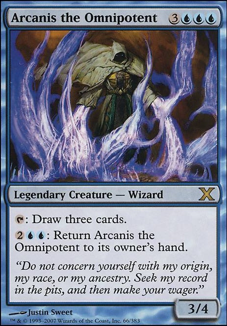 Commander: Arcanis the Omnipotent