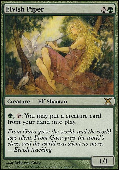 Featured card: Elvish Piper