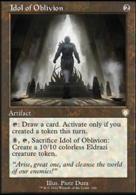 Idol of Oblivion feature for Thomas Raith