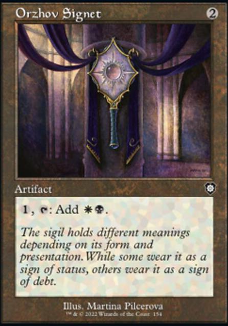 Featured card: Orzhov Signet