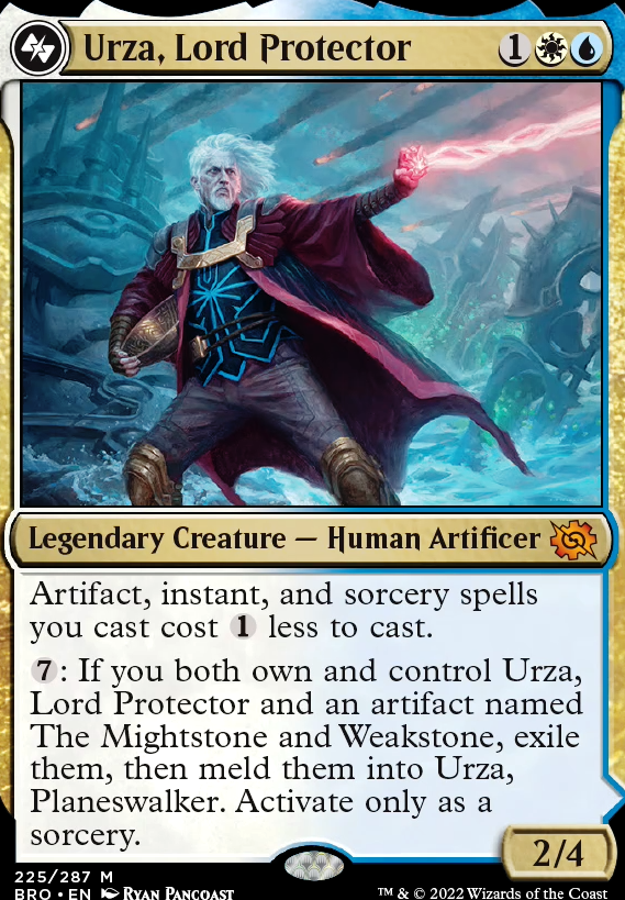 Urza, Lord Protector feature for Why, that’s a huge card you have there (Urza)