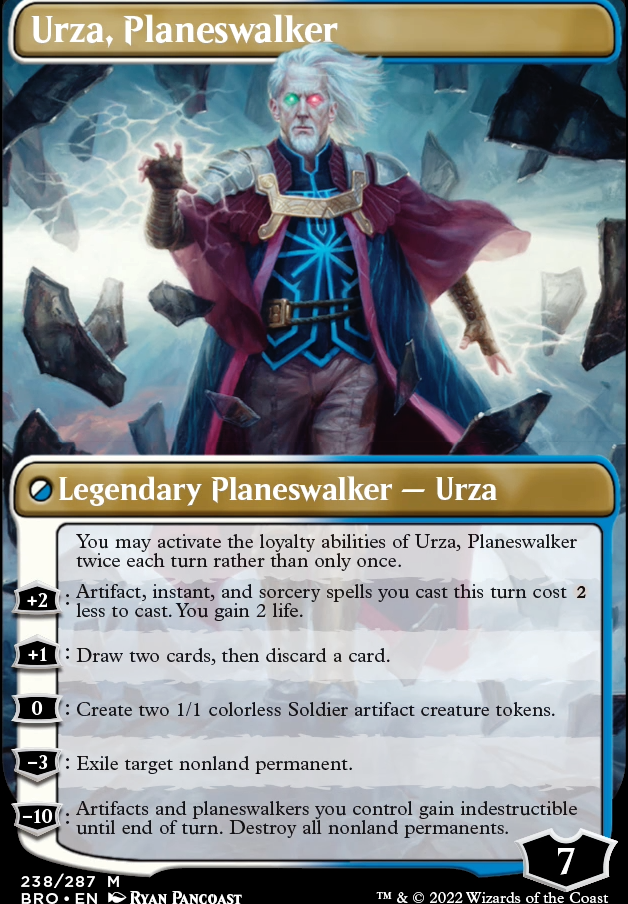 Commander: Urza, Planeswalker