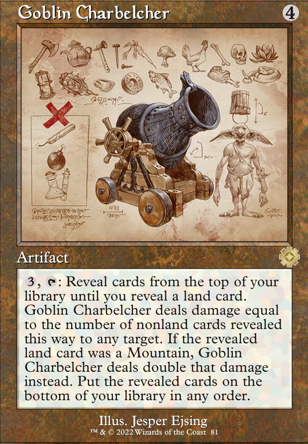 Goblin Charbelcher feature for 0 Lands