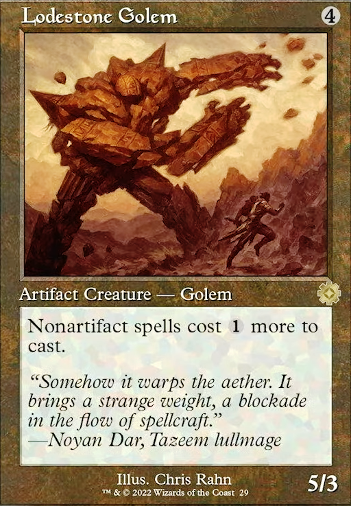 Featured card: Lodestone Golem