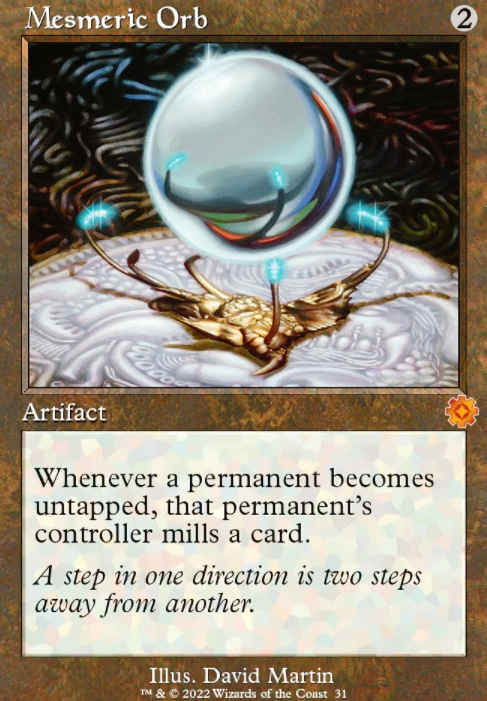 Mesmeric Orb feature for Mill legacy