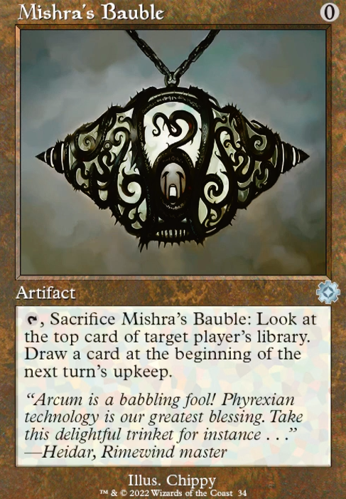 Featured card: Mishra's Bauble