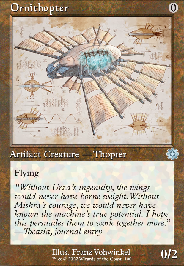 Ornithopter feature for Impulsive Thopters