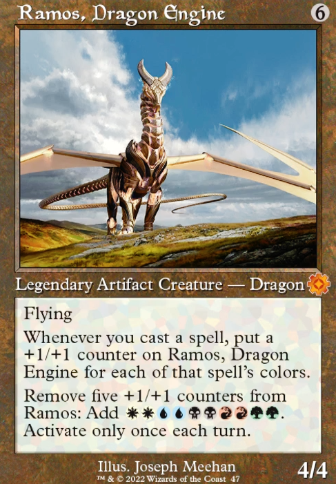 Ramos, Dragon Engine feature for Progenitus Commander