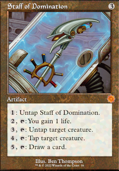 Featured card: Staff of Domination