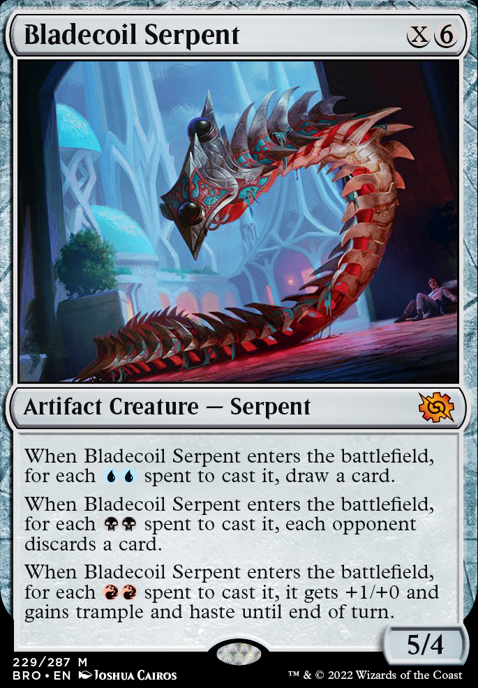 Featured card: Bladecoil Serpent