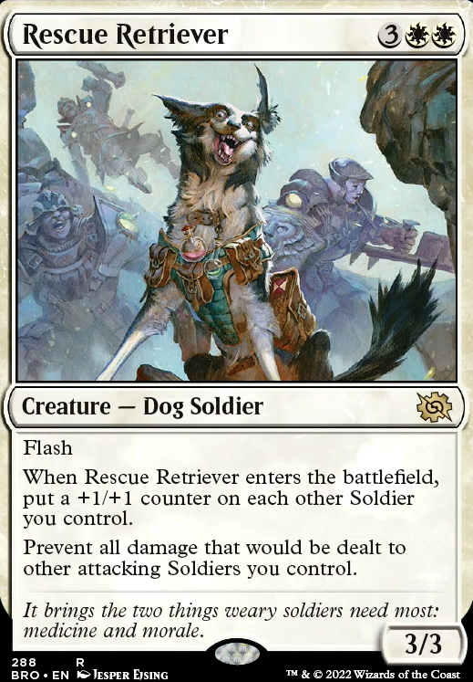 Rescue Retriever feature for soldiers UwU