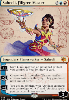 Commander: Saheeli, Filigree Master