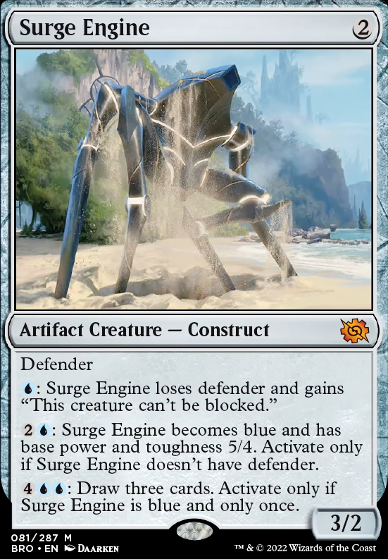 Surge Engine feature for Blue Card Draw