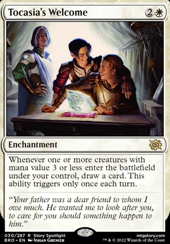 Tocasia's Welcome feature for (Rule 0) Urza/Mishra - Apprentice Artificers v1.0