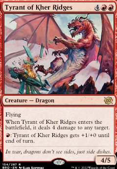 Featured card: Tyrant of Kher Ridges