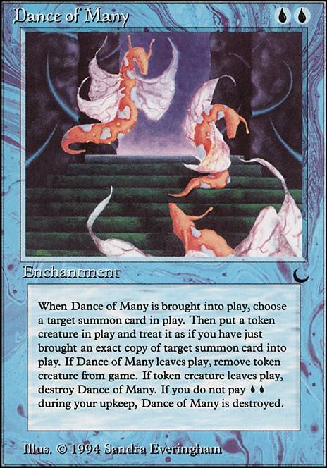 Featured card: Dance of Many