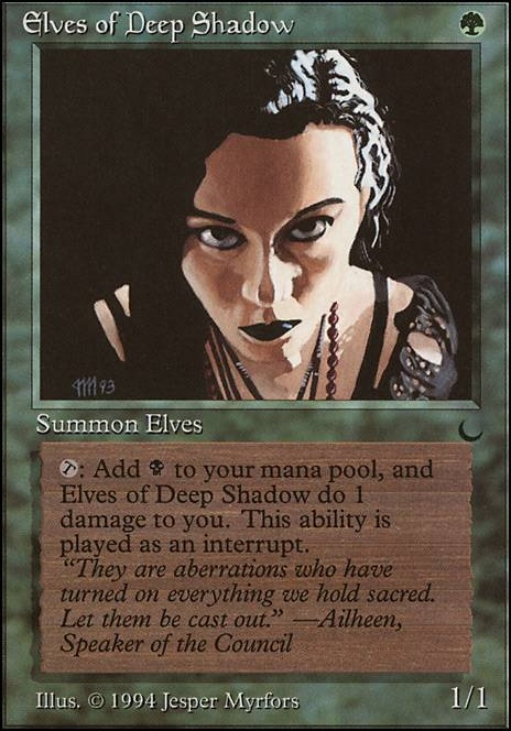 Elves of Deep Shadow feature for Jerard Litch EDH