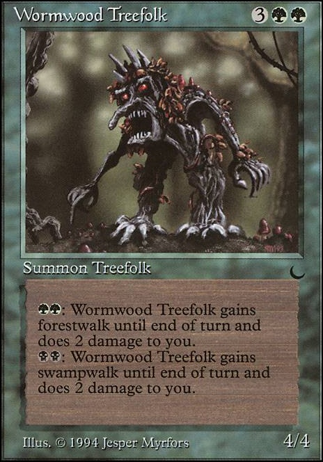 Commander: Wormwood Treefolk