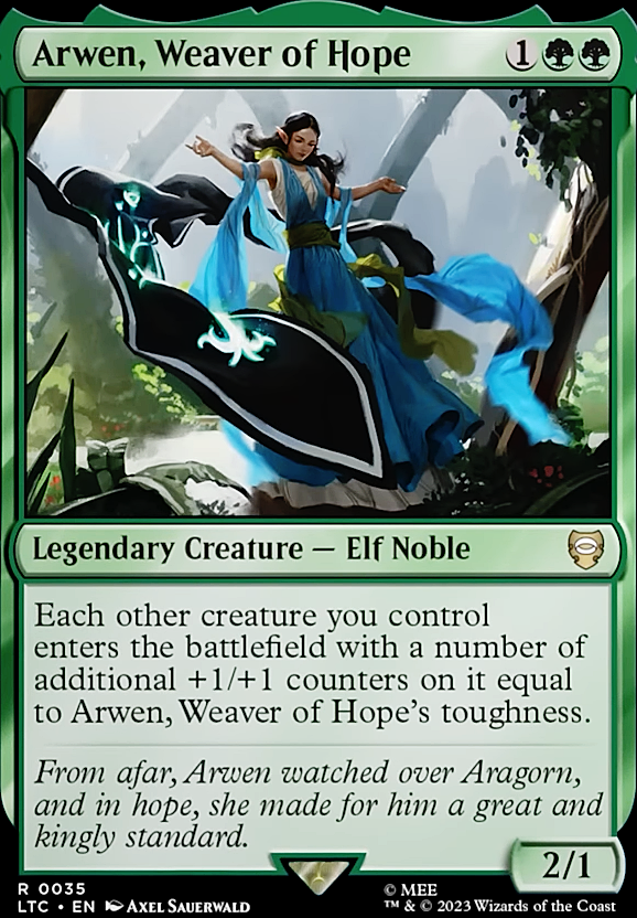 Commander: Arwen, Weaver of Hope
