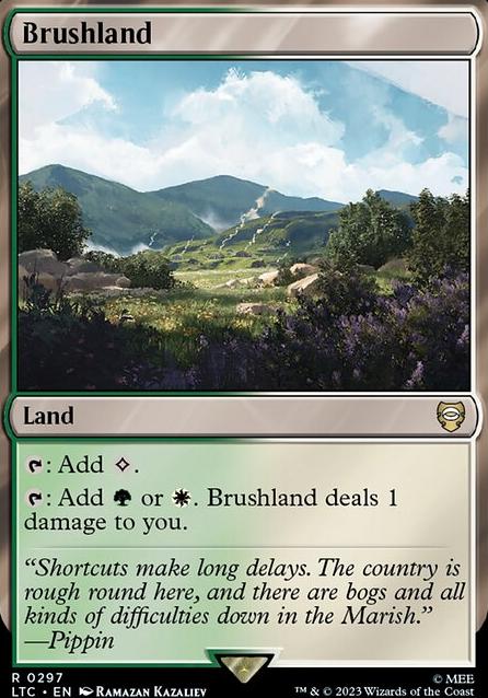 Featured card: Brushland