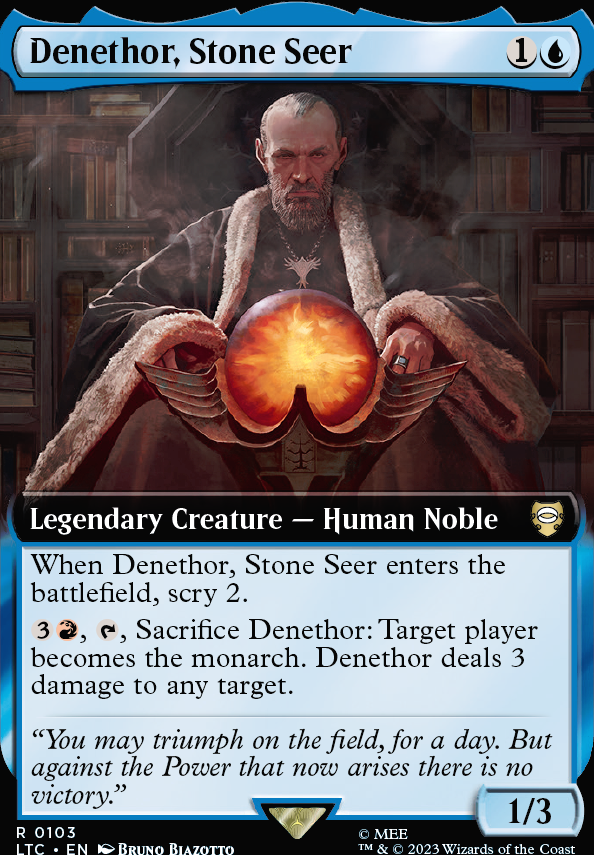 Denethor, Stone Seer