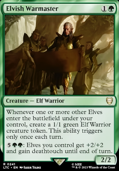 Featured card: Elvish Warmaster