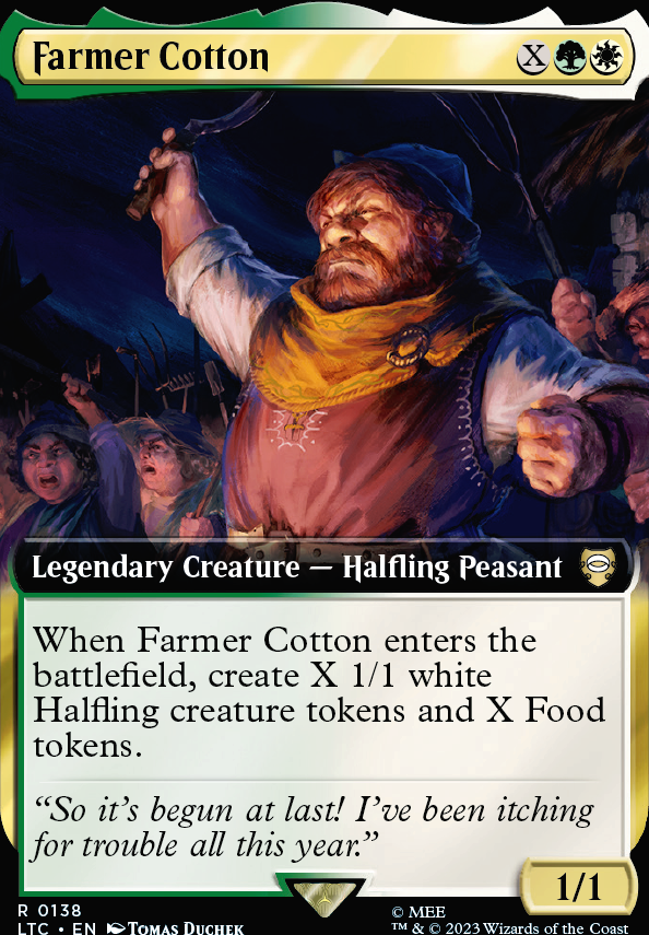 Farmer Cotton feature for Hungry Hobbits ($100 Hobbits)