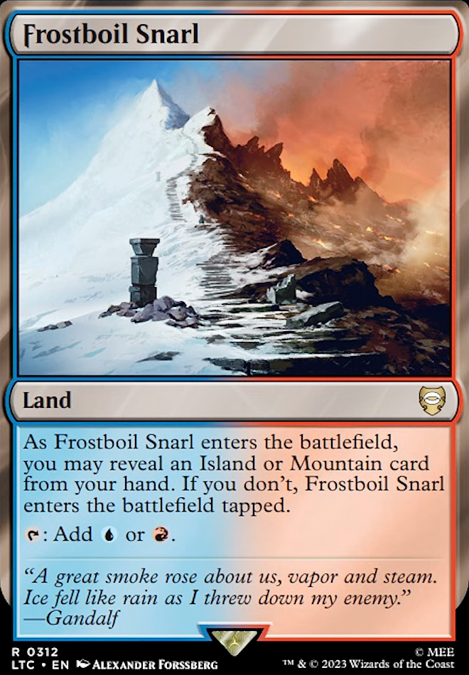 Featured card: Frostboil Snarl