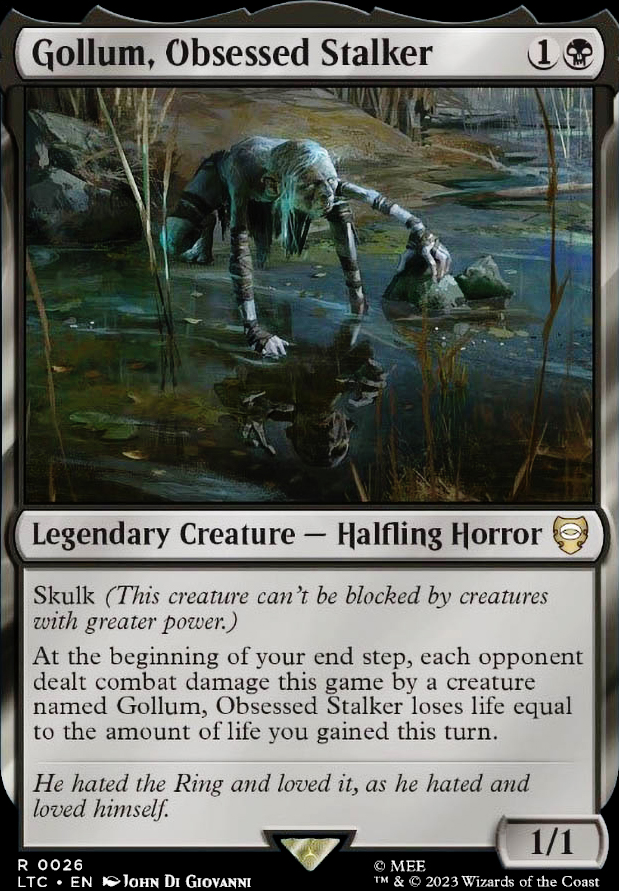 Gollum, Obsessed Stalker feature for Gollum, Obsessed Stalker