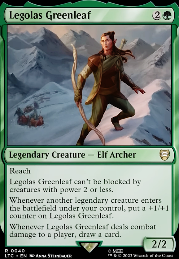 Commander: Legolas Greenleaf