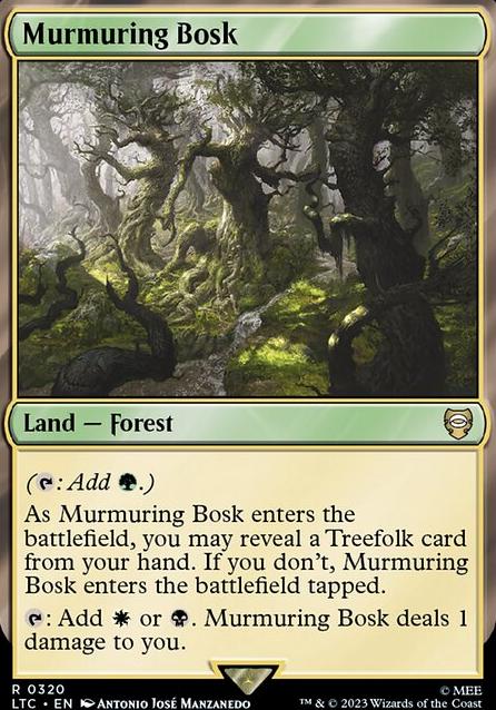 Murmuring Bosk feature for Doran, Treefolk Beatdown (BREW)