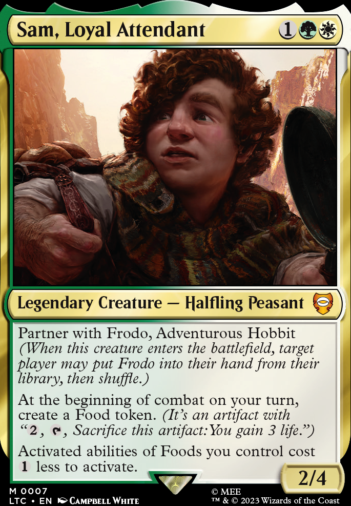 Gollum, Obsessed Stalker (Gain and Drain) // Commander / EDH