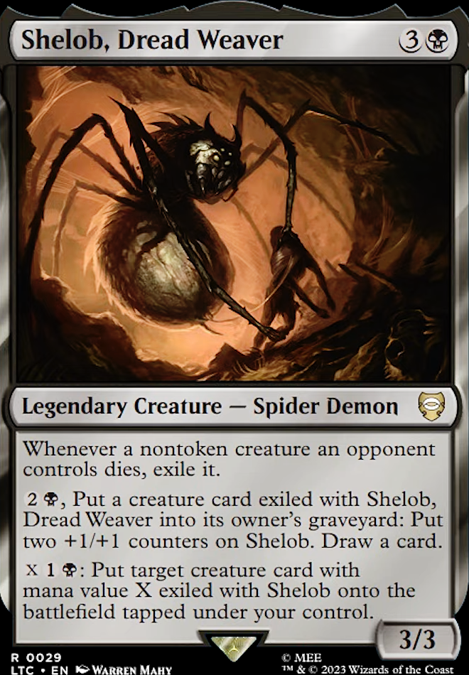 Shelob, Dread Weaver feature for Shelob Wololo