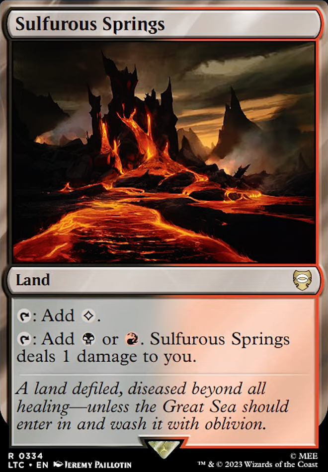 Featured card: Sulfurous Springs