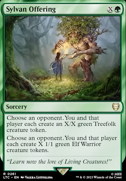 Featured card: Sylvan Offering