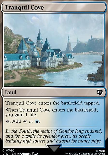 Tranquil Cove feature for Queza, Augur of Agonies