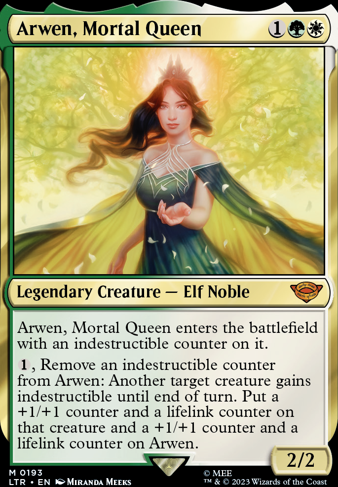 Arwen, Mortal Queen feature for Slutty Elf