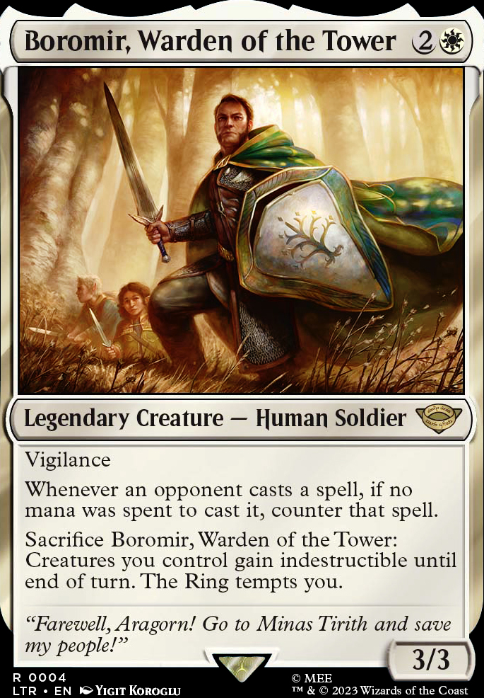 Boromir, Warden of the Tower feature for For Frodo!
