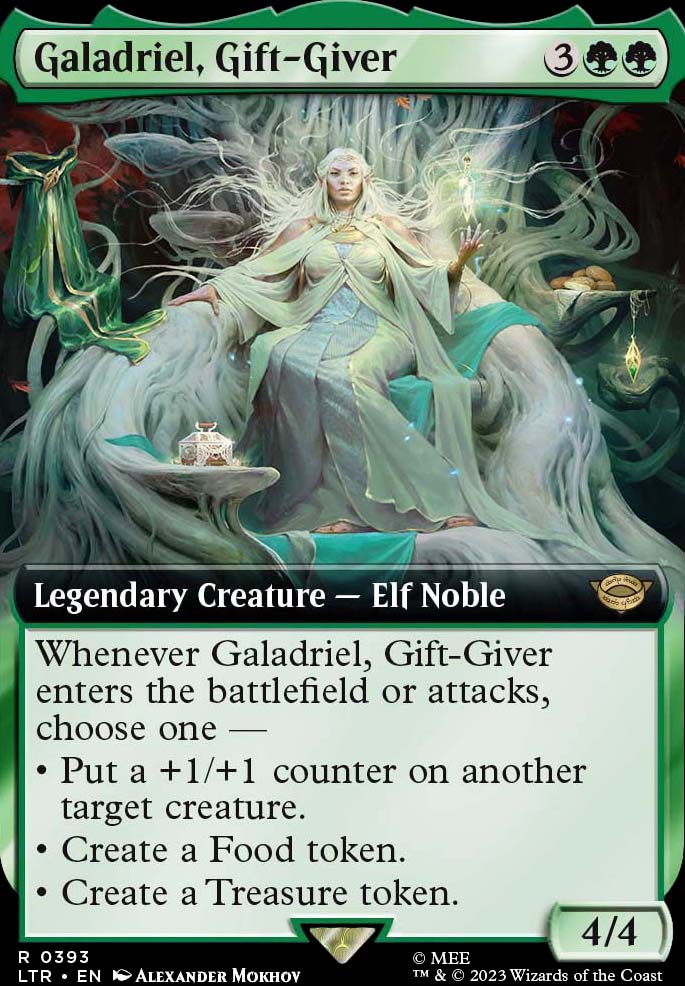 Galadriel, Gift-Giver feature for The Vast Unicorn