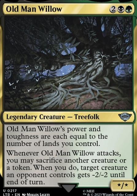 Old Man Willow feature for a