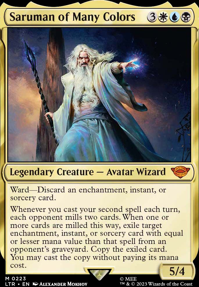 Saruman of Many Colors feature for Saruman's cipher