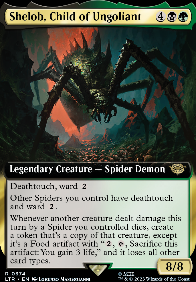 Featured card: Shelob, Child of Ungoliant