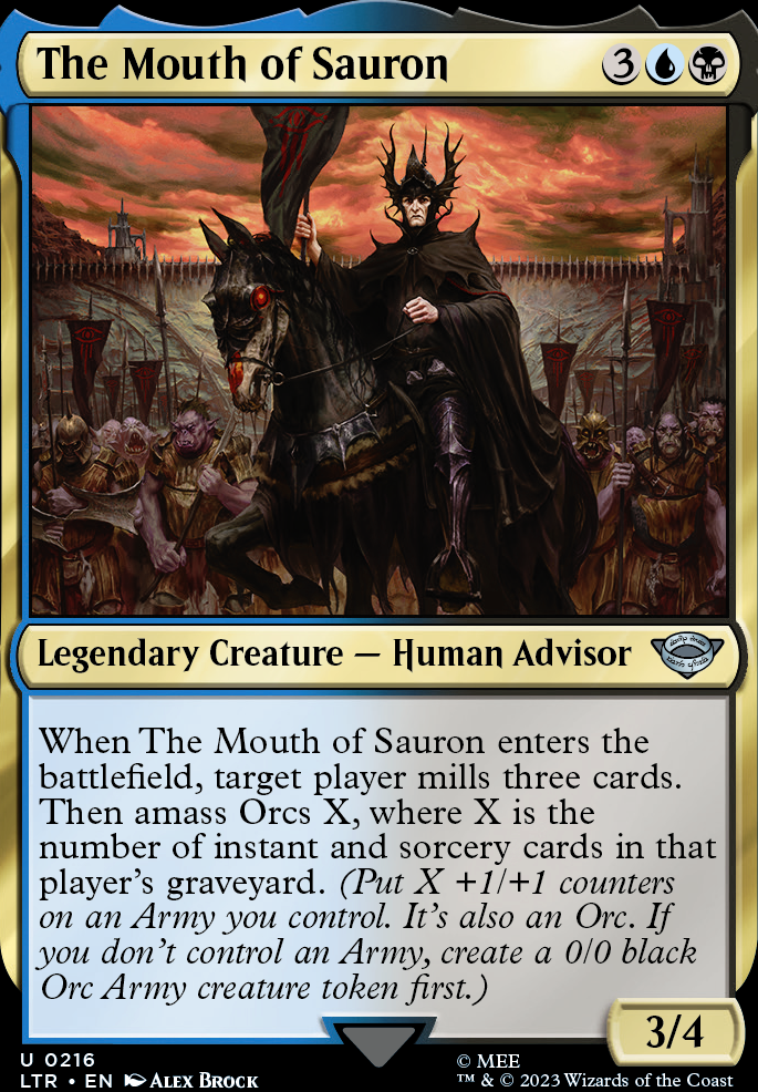 Commander: The Mouth of Sauron